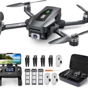 1TENSSENX GPS Drones with Camera for Adults 4K with Auto Return, 90 Mins Long Flight, Brushless Motor, Follow Me, Circle Fly, 5G WIFI Long Transmission (1)