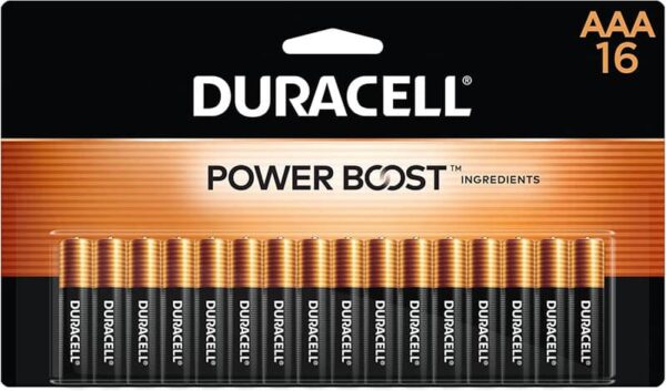 6Duracell Coppertop AAA Batteries with Power Boost Ingredients, 24 Count Pack Triple A Battery with Long-Lasting Power, Alkaline AAA Battery for Household and Office Devices (1)